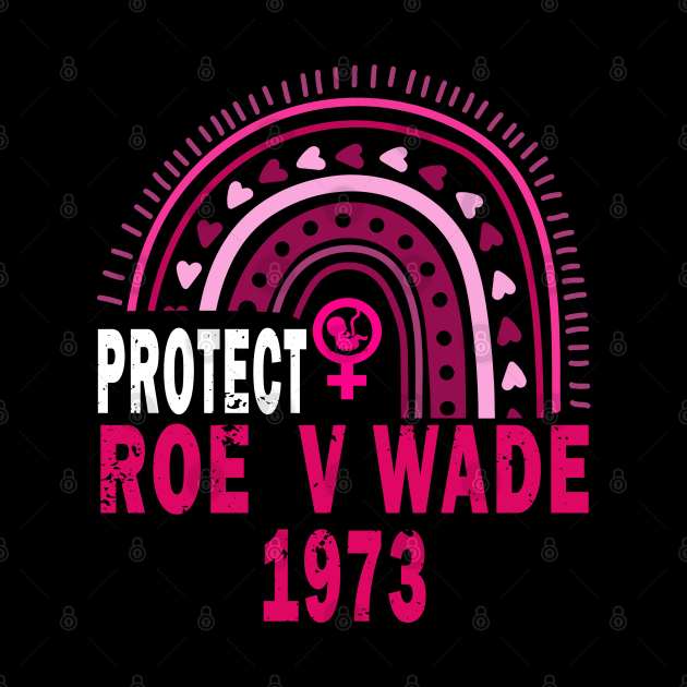 Boho Rainbow Protect Roe V Wade 1973 Feminist #Prochoice by EhsanStore