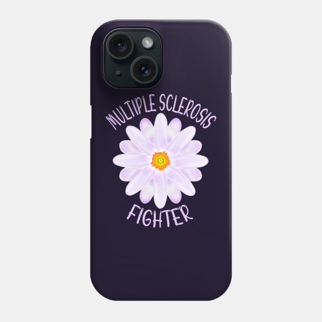 Multiple Sclerosis Fighter Phone Case by MoMido