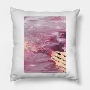 Abstract Mix Media Painting 3 Pillow