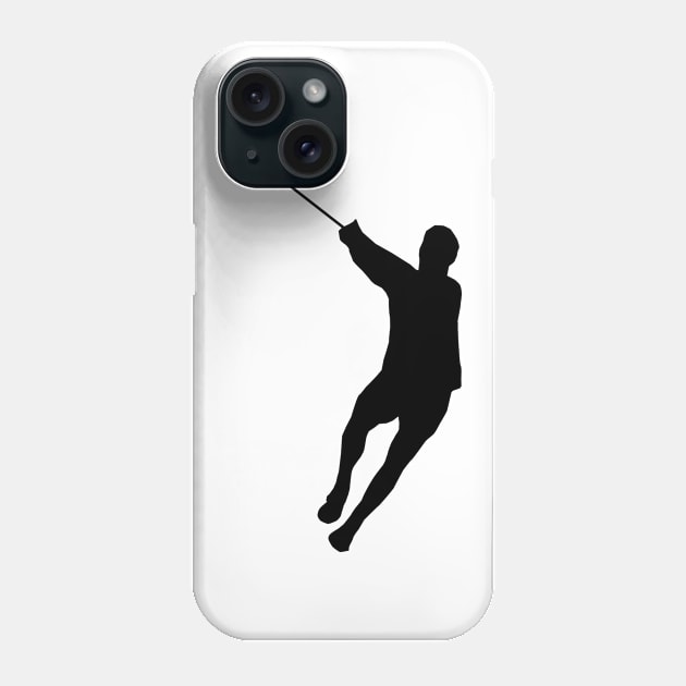 Hammer Throwing Silhouette (Hammer Throw) Phone Case by AustralianMate