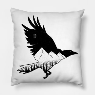 Universe Eagle Pillow