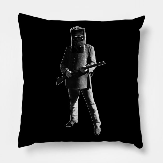 Joe Byrne in Armour Pillow by Outlaw_Joe_Byrne