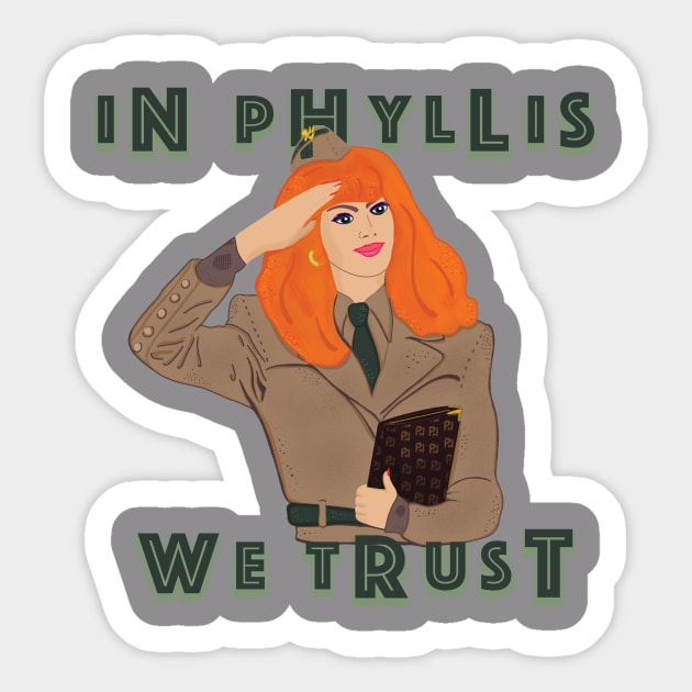 Troop Beverly Hills - Phyllis Nefler Sticker