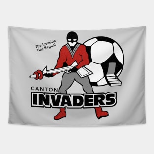 Defunct Canton Invaders Soccer 1991 Tapestry