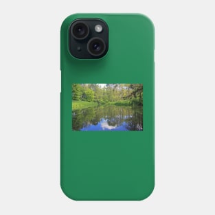 Lakeside Reflections, Somerset, May 2021 Phone Case