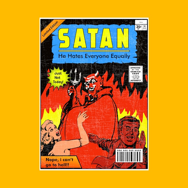 SATAN RETRO by theanomalius_merch