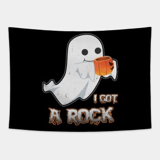 I got a rock Halloween Tapestry