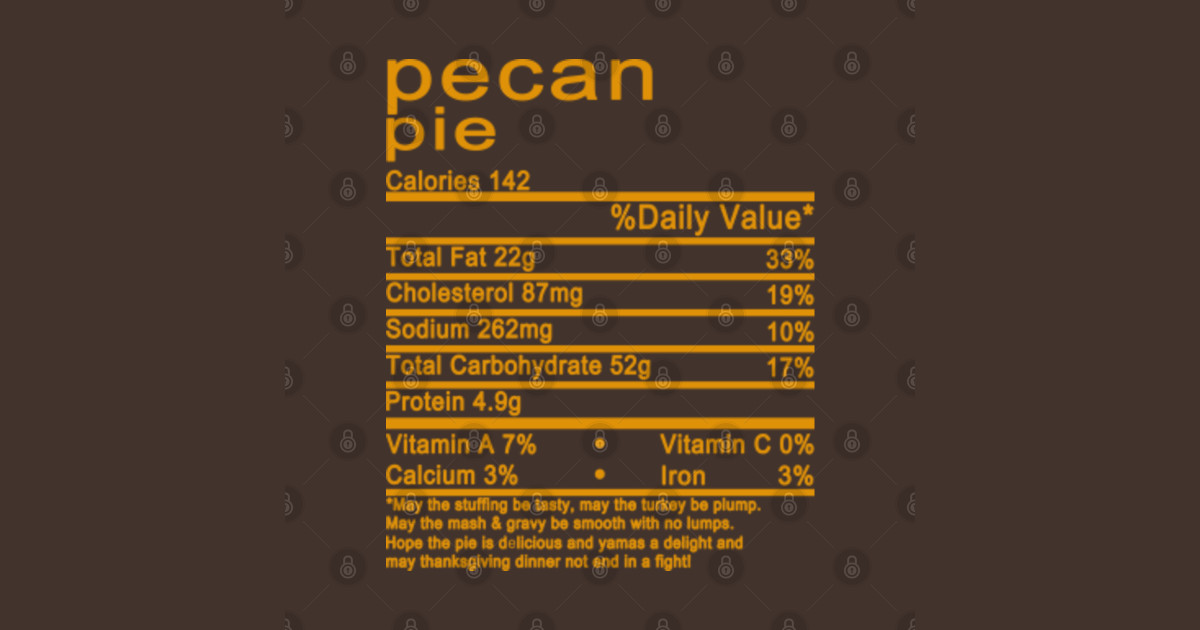 pecan pie nutrition thanksgiving Pecan Pie Nutrition Thanksgiving