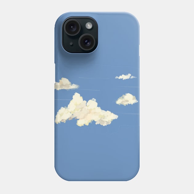 clouds and sky Phone Case by praneel paithankar