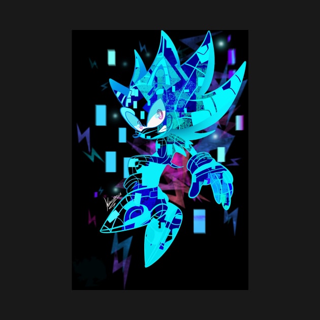 Sonic cyber form by Klaudiapasqui 96