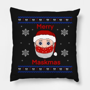 Merry Maskmas Pillow