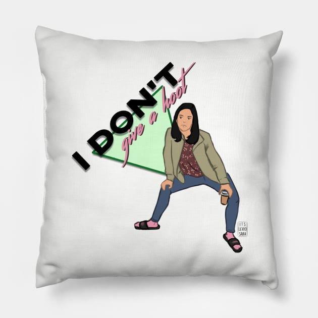 Amy Santiago Don't give a Hoot Pillow by itsleviosara