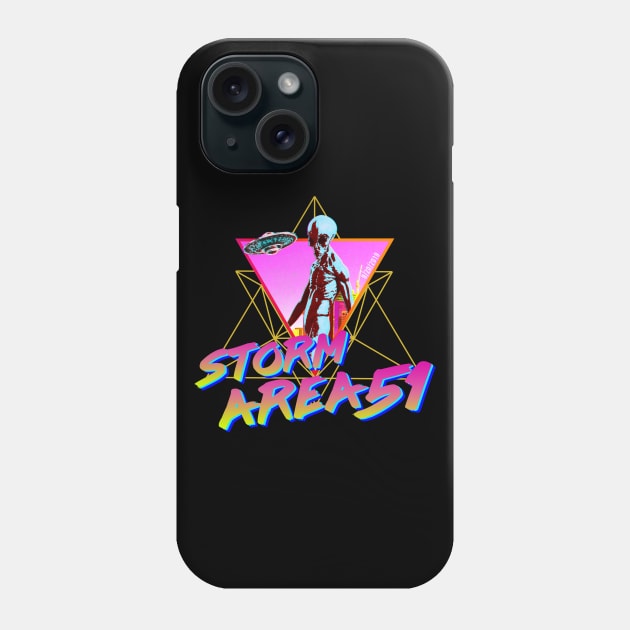 Storm Area 51 Aesthetic Phone Case by giovanniiiii