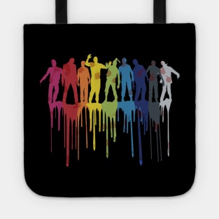 Rainbow Zombie Shuffle: Version Two Tote