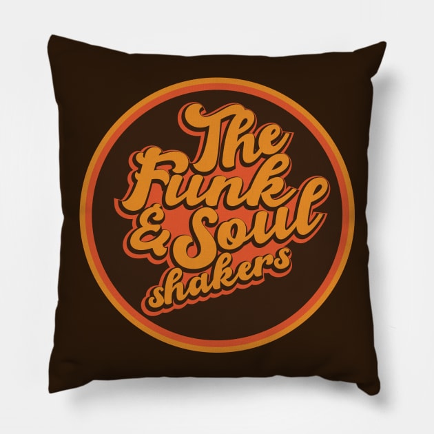 Funk & Soul Pillow by modernistdesign