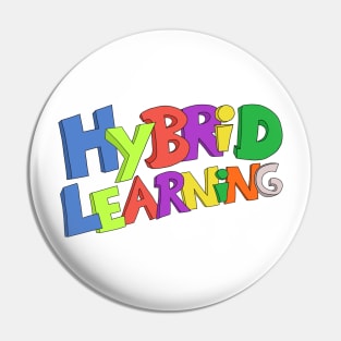 Hybrid School for Teachers and Kids Pin