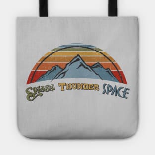 Splash Thunder Space - Conquer the Magic Kingdom Mountains Tote