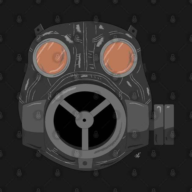 Caiman Gas Mask by mikineal97