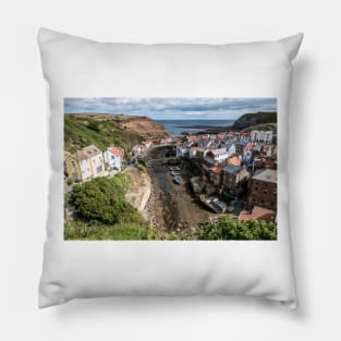 Staithes Village, North Yorkshire Pillow