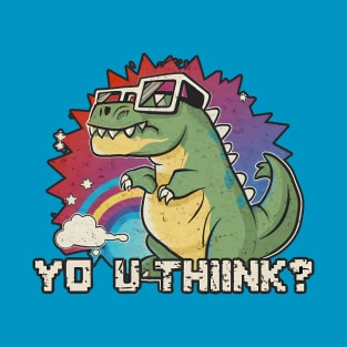 Dino Dilemma - The Pondering Prehistoric T-Shirt