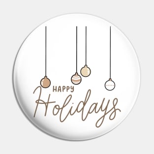happy holidays Pin