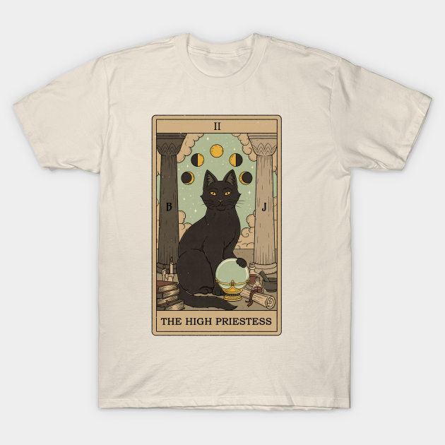 The High Priestess - Tarot - T-Shirt