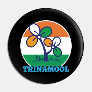 Trinamool Congress Party Logo Mamata West Bengal Politics Pin