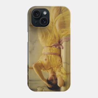 Girl in Yellow Drapery by John William Godward Phone Case