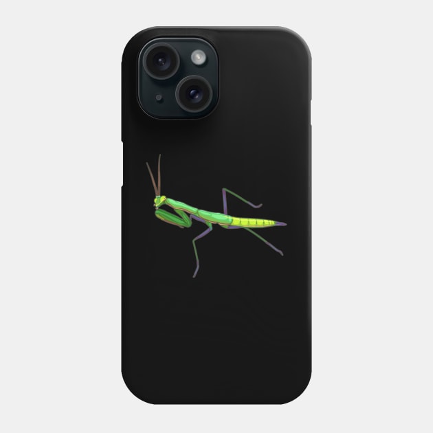 Praying Mantis Phone Case by ChePanArt