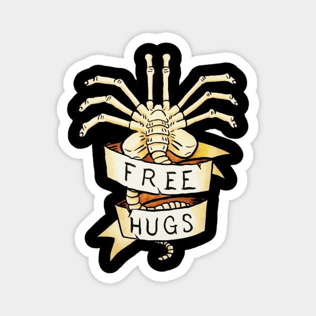 Free Hugs Magnet by paperistalking