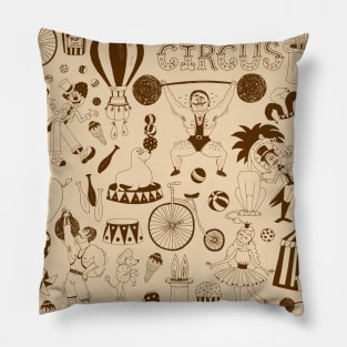 Circus Pattern Pillow