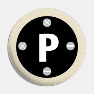 Letter P Pin