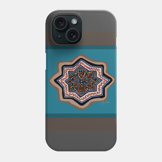 Eight-Sided Star Phone Case by JSnipe