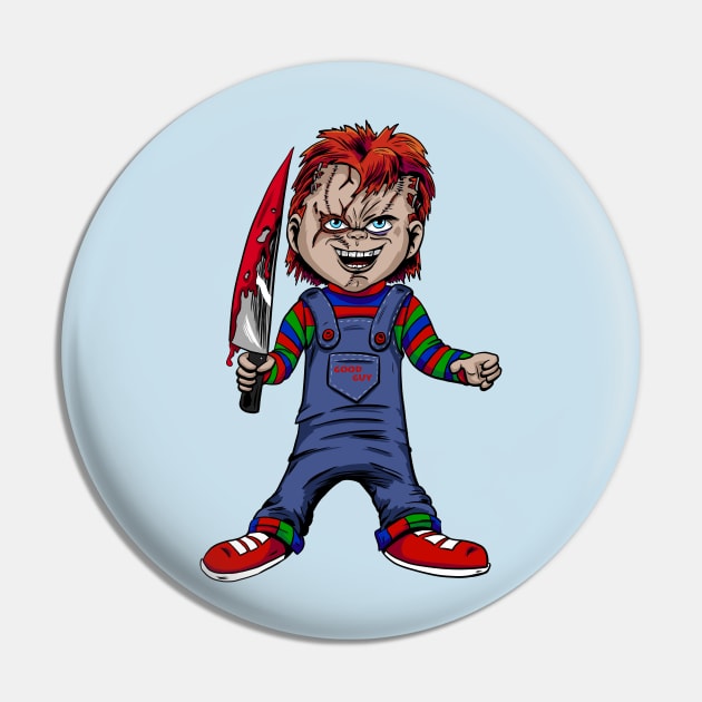 Chucky Pin by Black Snow Comics