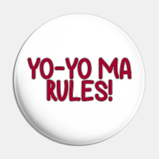 West Wing Quote Yo-Yo Ma rules! Pin