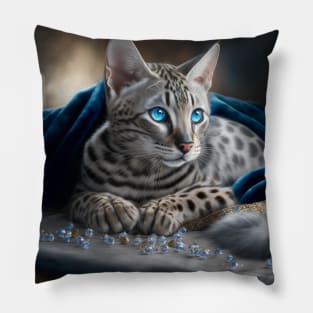 Elite Bengal Cat Pillow