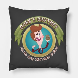 The Barefoot Bandits 'Gobb's Chutney' Pillow