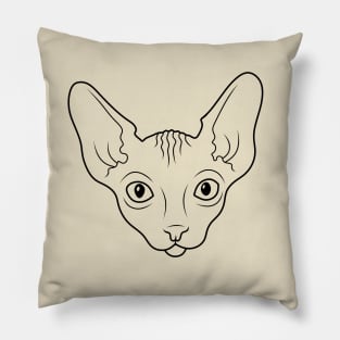 Sphynx cat Pillow