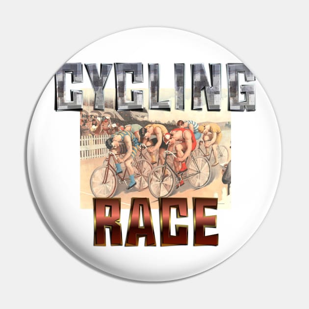 Cycling Race Pin by teepossible