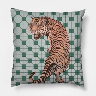 Hong Kong Funky Nostalgic Tiger - Animal Lover Pillow