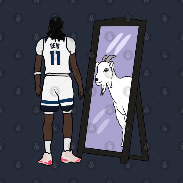 Naz Reid Mirror GOAT by rattraptees