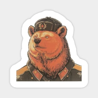 Soviet Union Russian Bear, Magnet