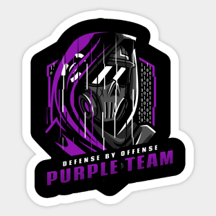 Cybersecurity Purple Team Stickers for Sale TeePublic