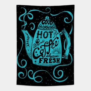 Retro Coffee Pot Tapestry