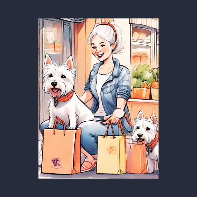 Shopping with westies by Viper Unconvetional Concept