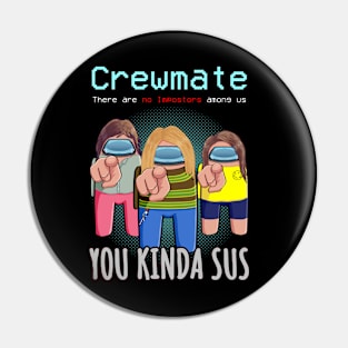 Among Us Crewmate Pin