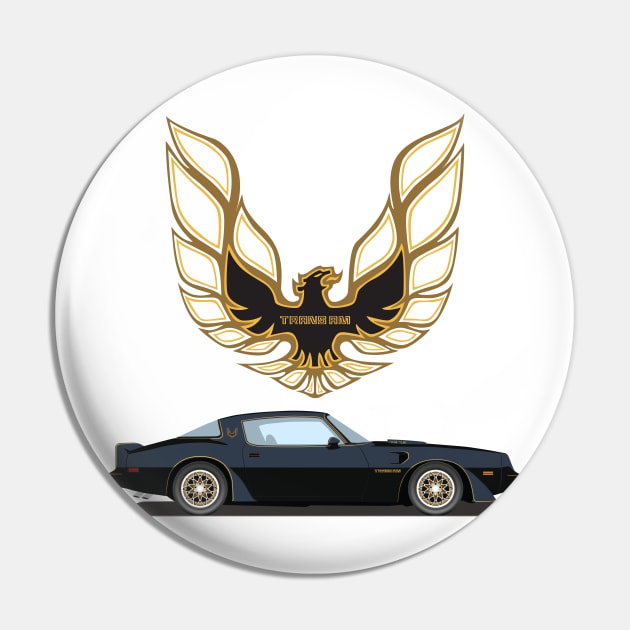 Trans Am Pin by J7Artwork