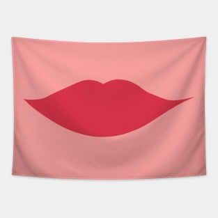 Red lips Tapestry