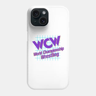 WCW World Championship Wrestling White Phone Case