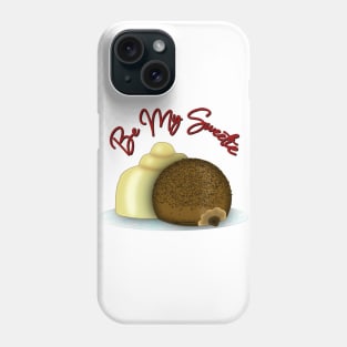 Be My Sweetie White Chocolate Valentine's Day Candy Phone Case